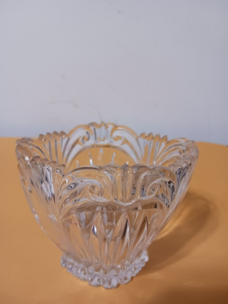 Diamond Shaped Open Crystal Candy Dish unique