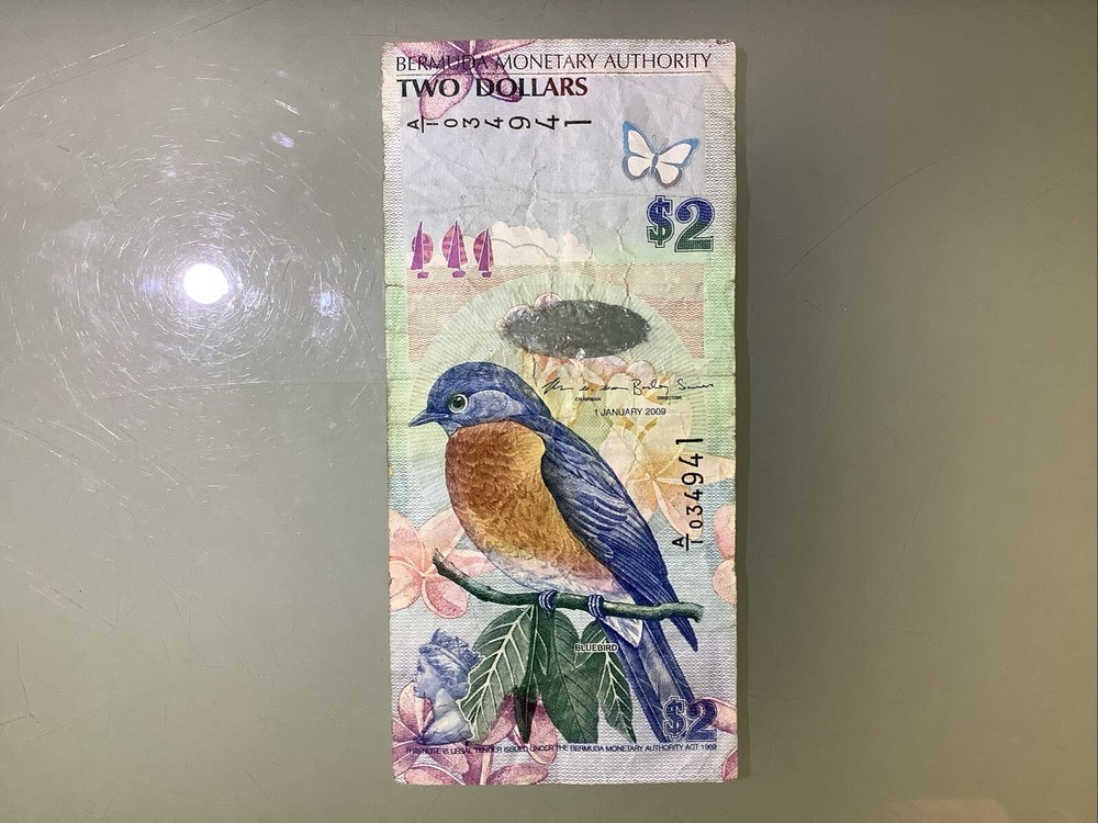 Bermuda 2 Dollars 2009 Circulated