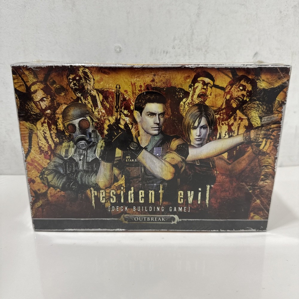Resident Evil Deck Building Game Expansion Outbreak New Sealed