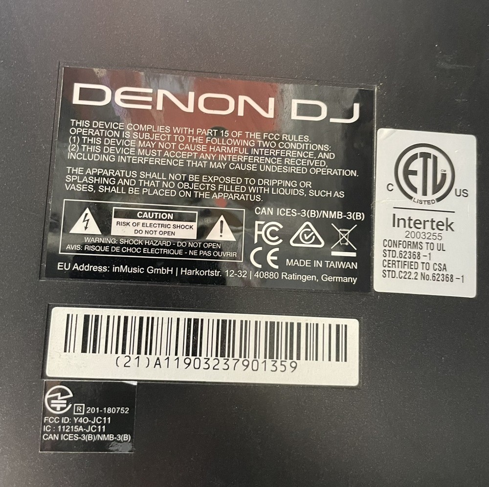 DENON DJ PRIME 4 WITH STANDALONE 4-DECK DJ CONTROLLER - BLACK (PD3047149)