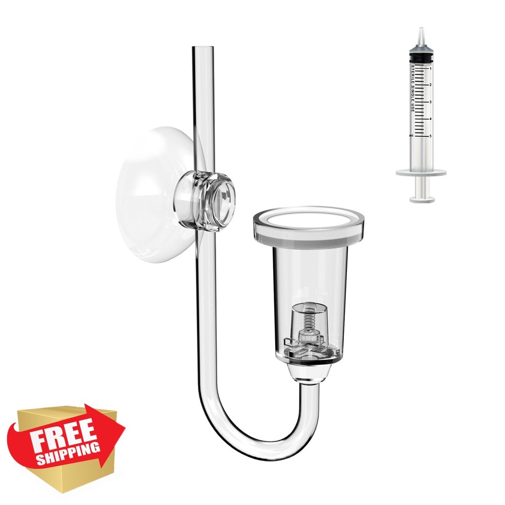 FZONE CO₂ Diffuser Aquarium S 19mm Check Valve Bubble Counter