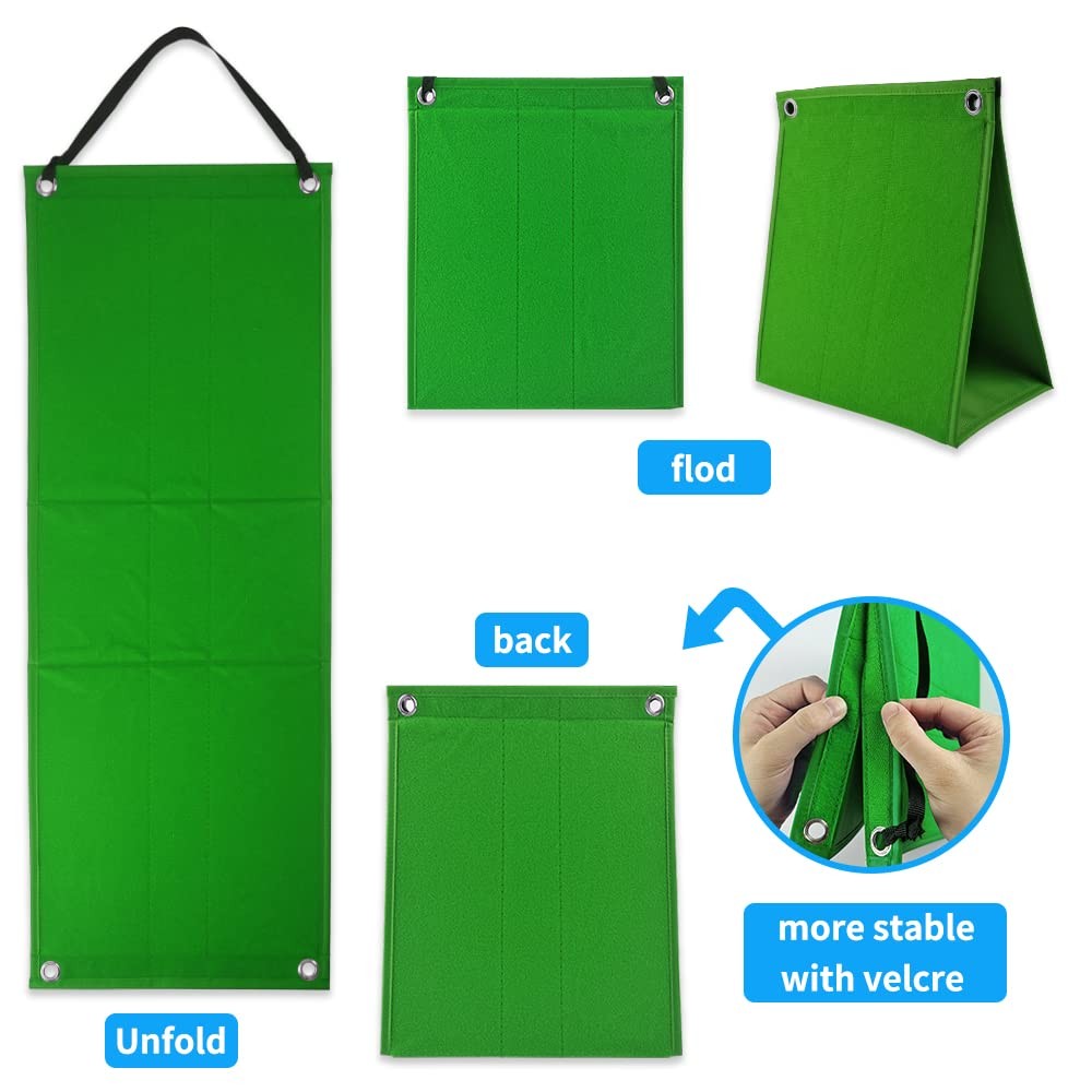 Visual Schedule Chart for Kids - Daily Routine & Autism Learning Tool Green