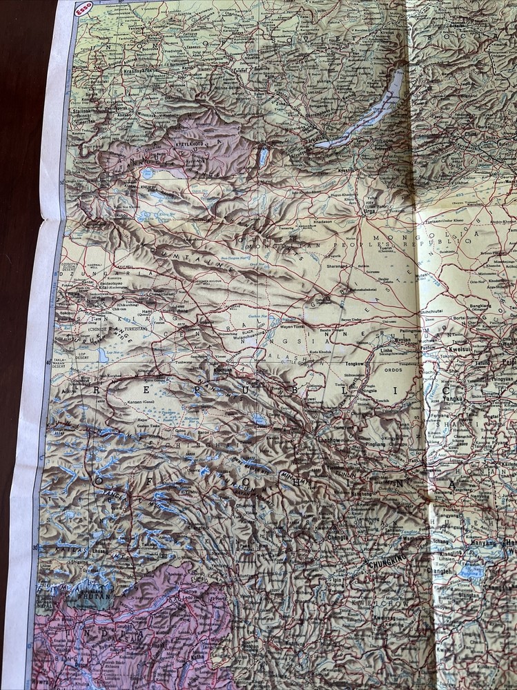 Esso War Map III Featuring The Pacific Theater