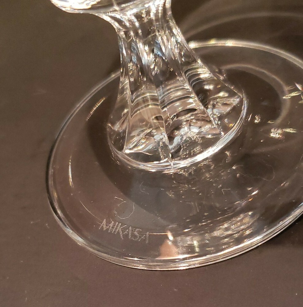 Mikasa CHATHAM 3 Water Goblets EXCELLENT