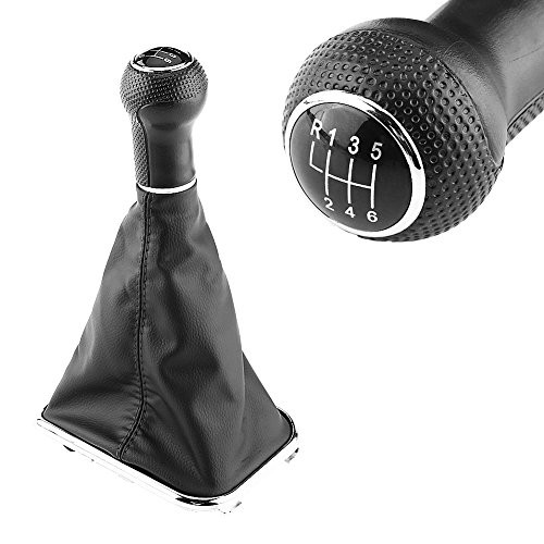 Shift Knob Gaiter Boot 6 Speed Car Gear Shift Knob Stick Gaiter Boot Frame