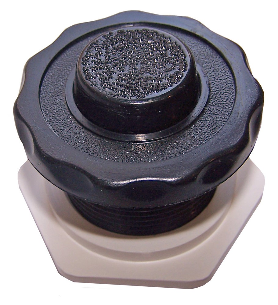 Air Button - Black with Raised Button  (Helps Prevent Finger Nail Breakage)