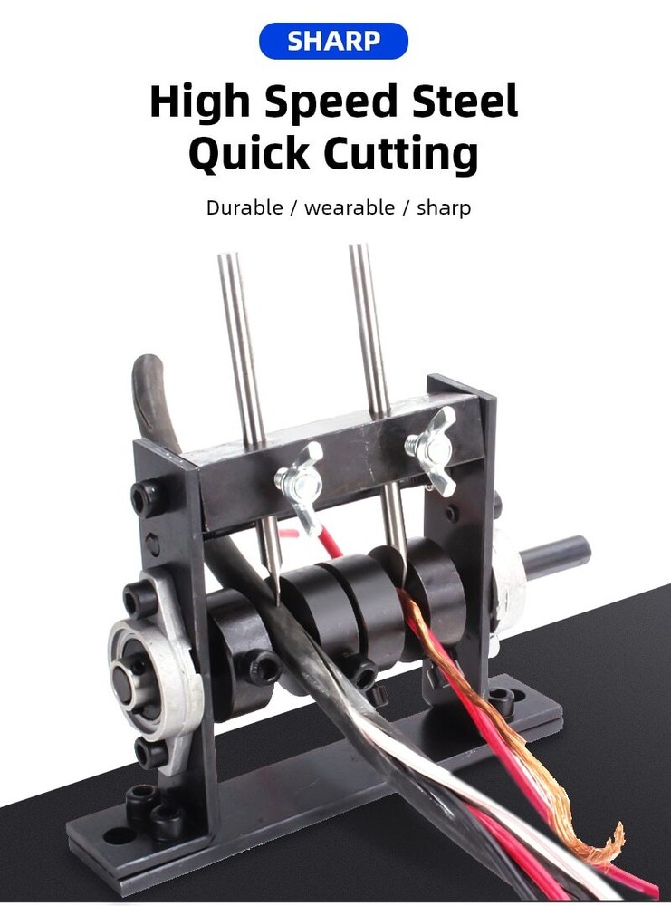 Wire Stripping Machine Scrap Cable Peeling Machines Stripper Wiring Harness Tool