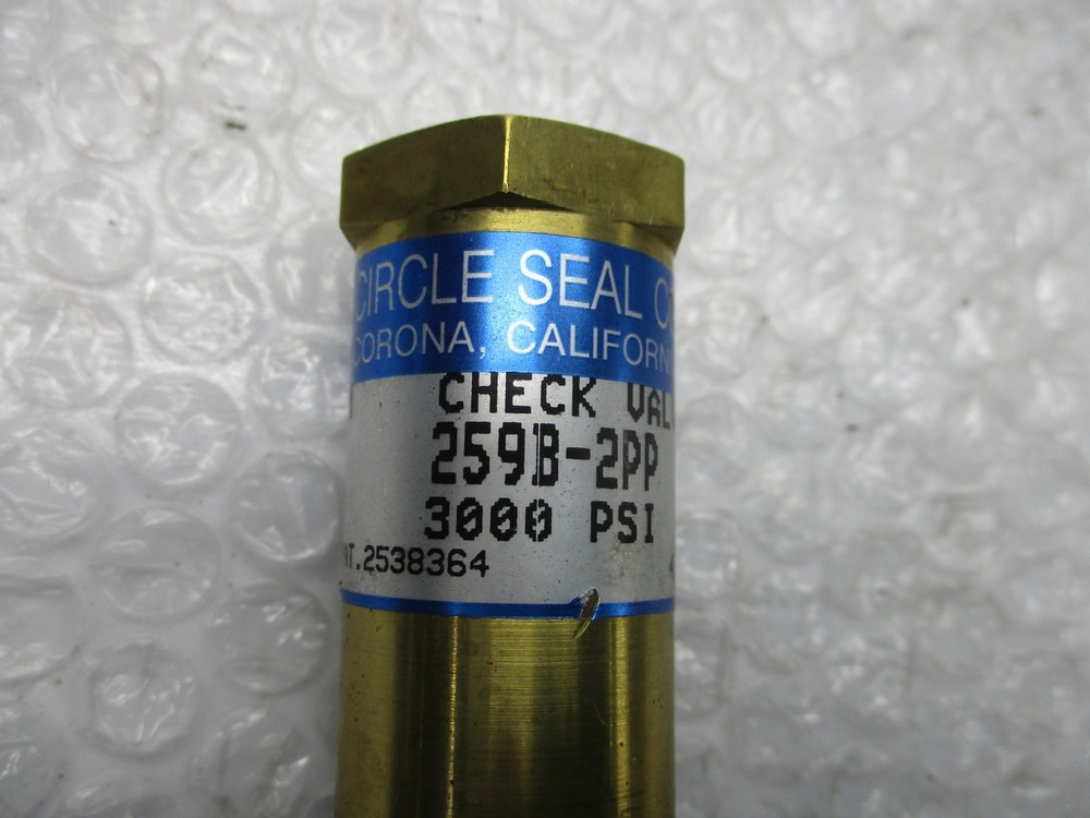 CIRCLE 259B-2PP VALVE NSNP