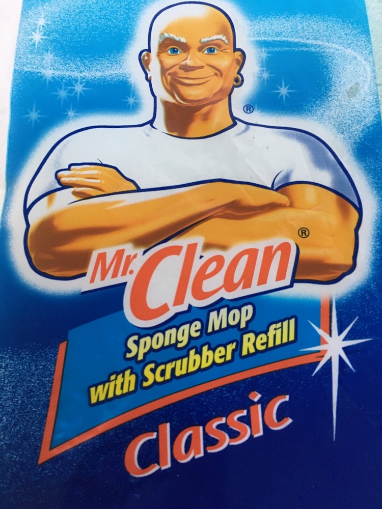 Mr Clean Classic Sponge Mop Scrubber Refill 2008 Snap On