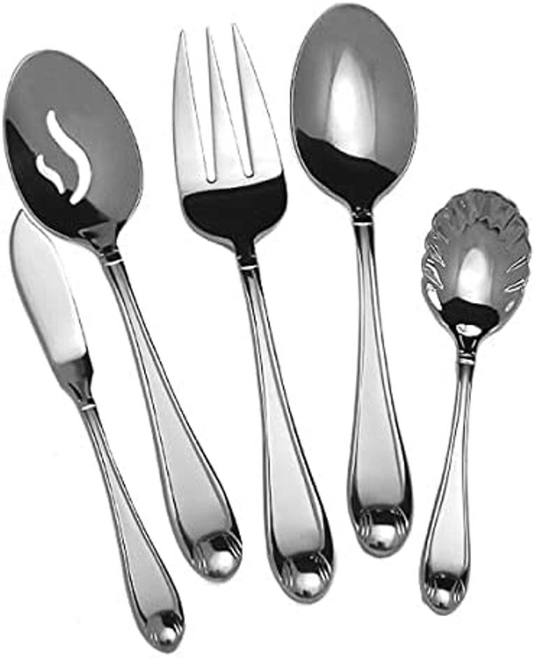 Oneida Satin Garnet 5 Serving Pieces