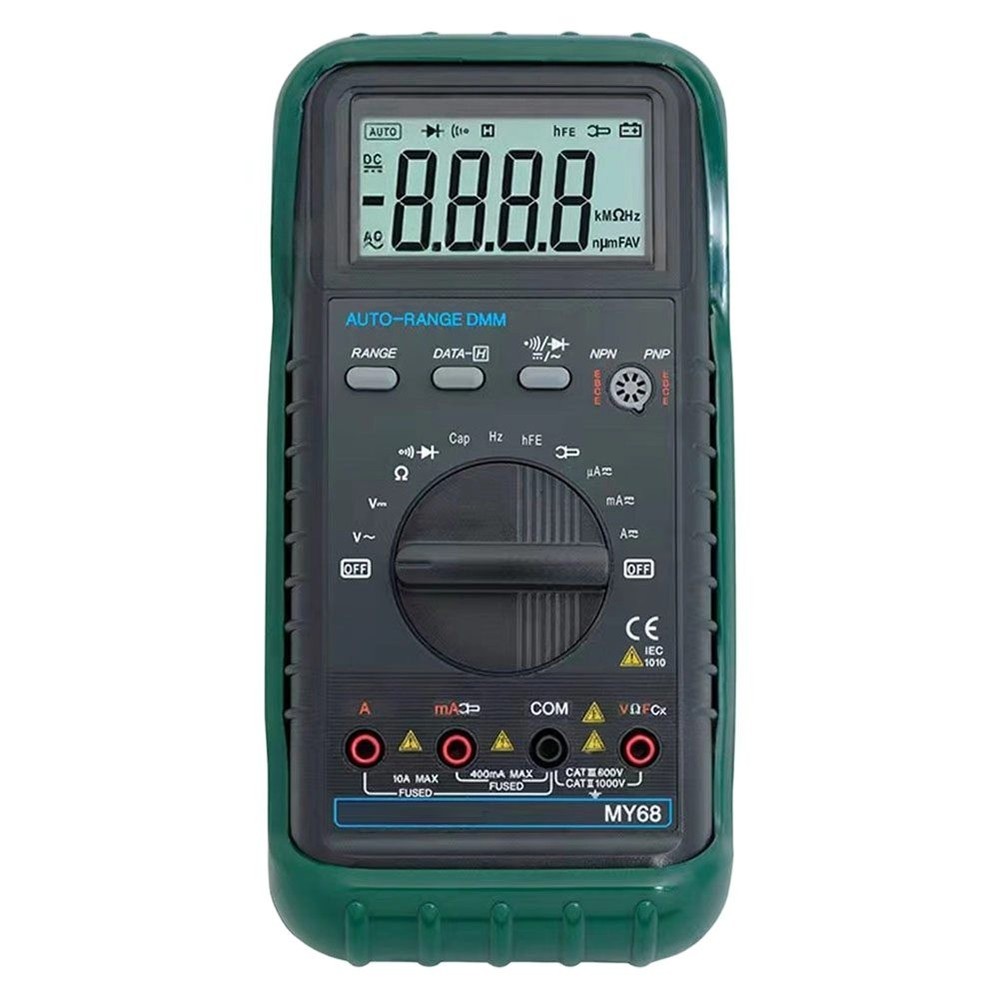 MY68 Auto Range Multimeter with 6000 Counts LCD Display for Field Testing