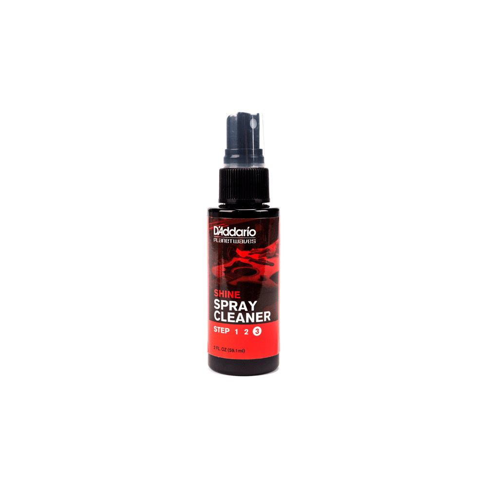D'Addario Shine Spray Cleaner