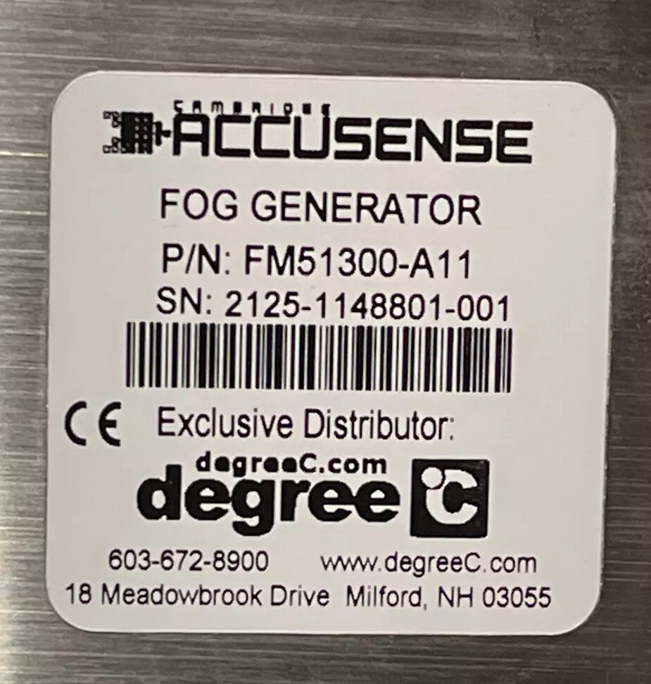 Degree Controls C Breeze Condensed Moisture Airflow Visualizer FM51300-A11