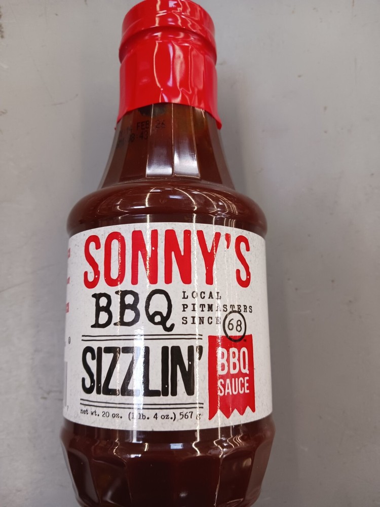 Sonny’s Sizzlin' BBQ Sauce 20 Oz.