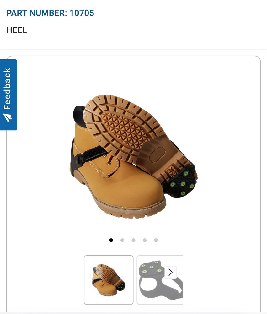 Dentec HTD 10705 Icetred Heel Traction Device