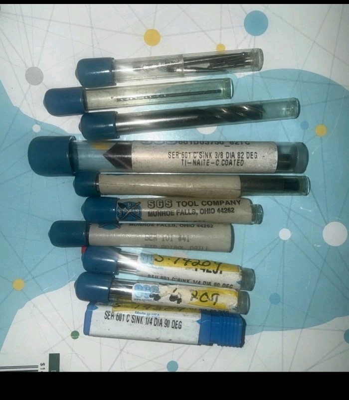 SGS Tool Company Endmill And Countersink Lot