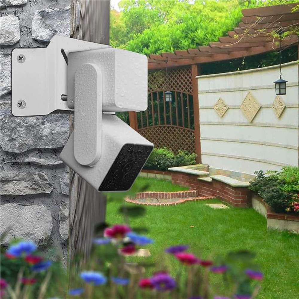 Surveillance Camera Corner Bracket - Wall Mounted for CCTV Installations