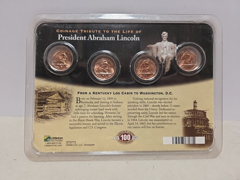 2009 Lincoln Cent Anniversary Set New Unopened