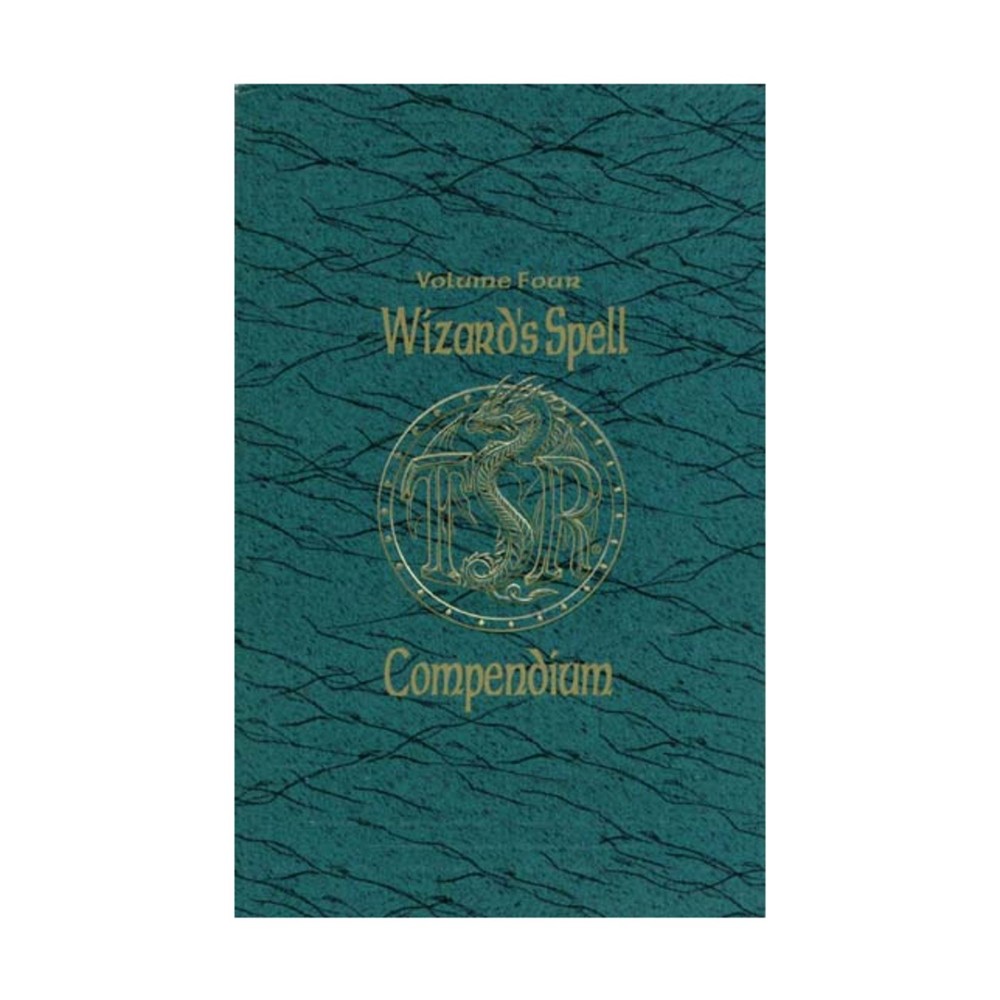 TSR AD&D 2nd Ed Wizard's Spell Compendium #4 VG