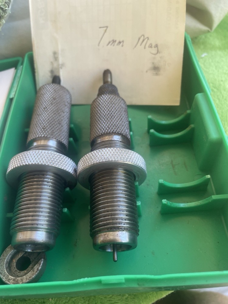 RCBS Reloading Dies Set for 7mm Mag Rifle Ammunition Precision Reloading Tools
