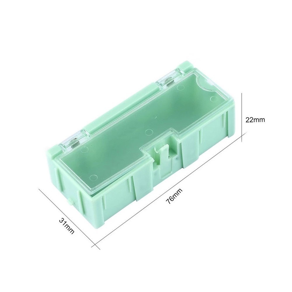 Screw Object Electronic Box Electronic Components Parts Storage Case Container