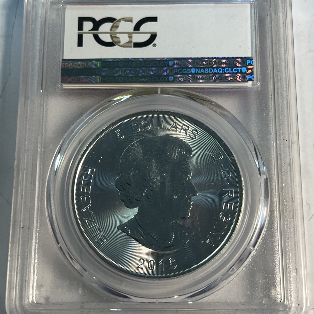 2016 Canada $5 Cougar Graded MS 69 by PCGS