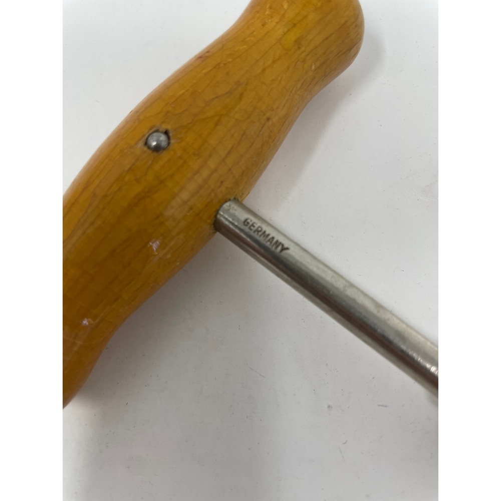 Vintage Wood Handle Corkscrew