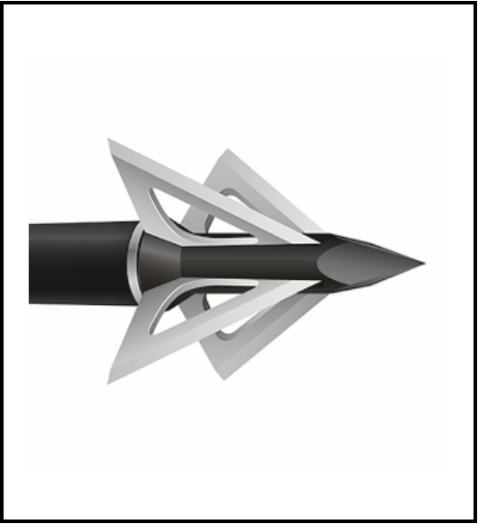 Slick Trick Crossbow Trick Broadhead 100 Grain 4 pack