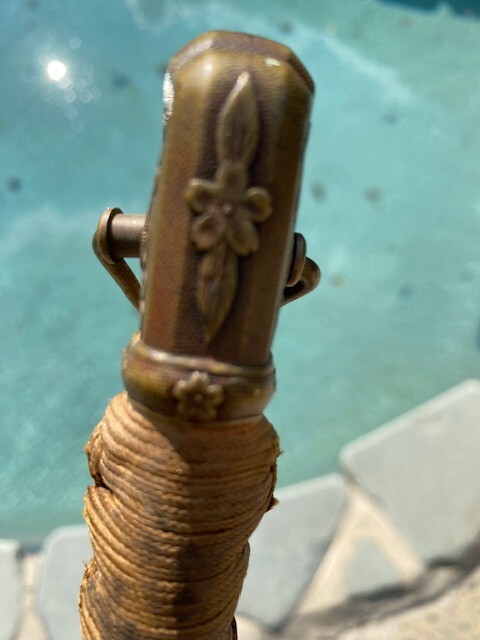 Signed Vintage Japanese Officer Sword with Sheath