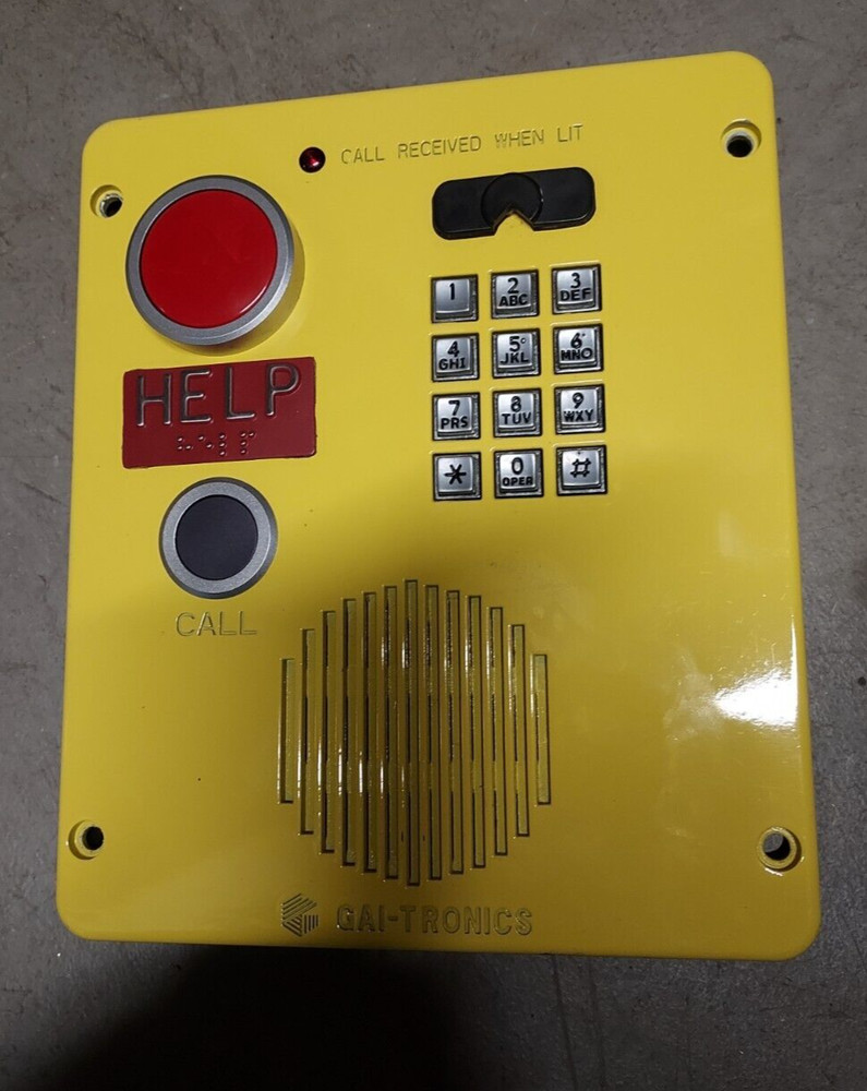 Gai-Tronics  Emergency  Telephone
