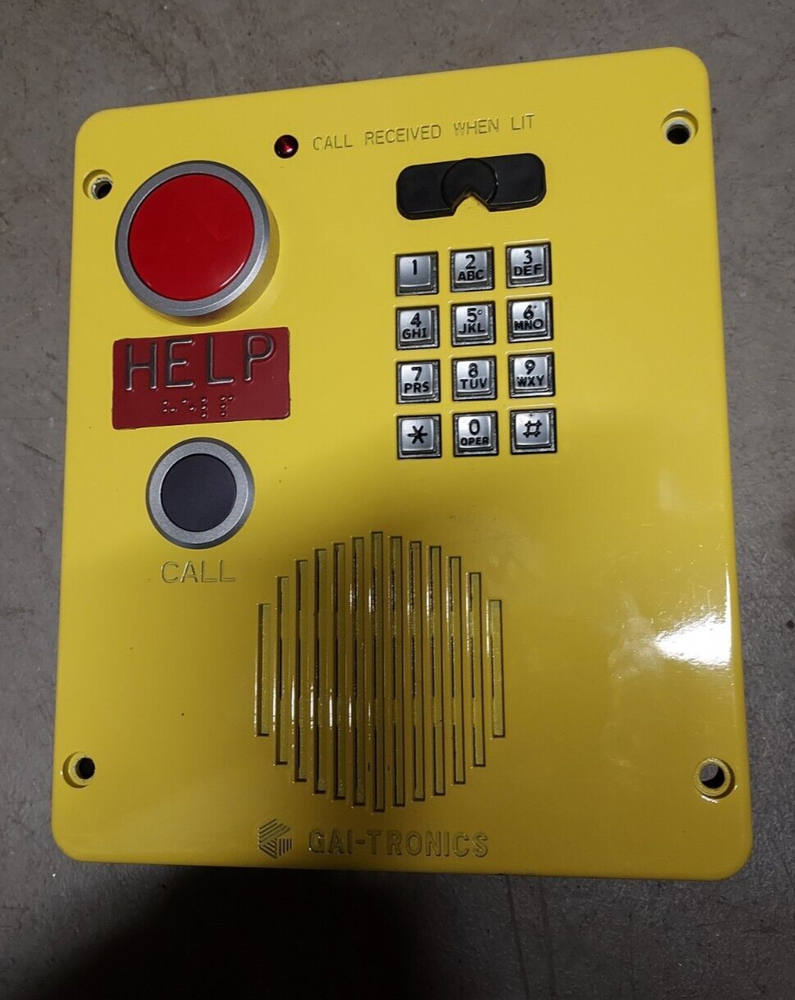 Gai-Tronics Emergency Telephone