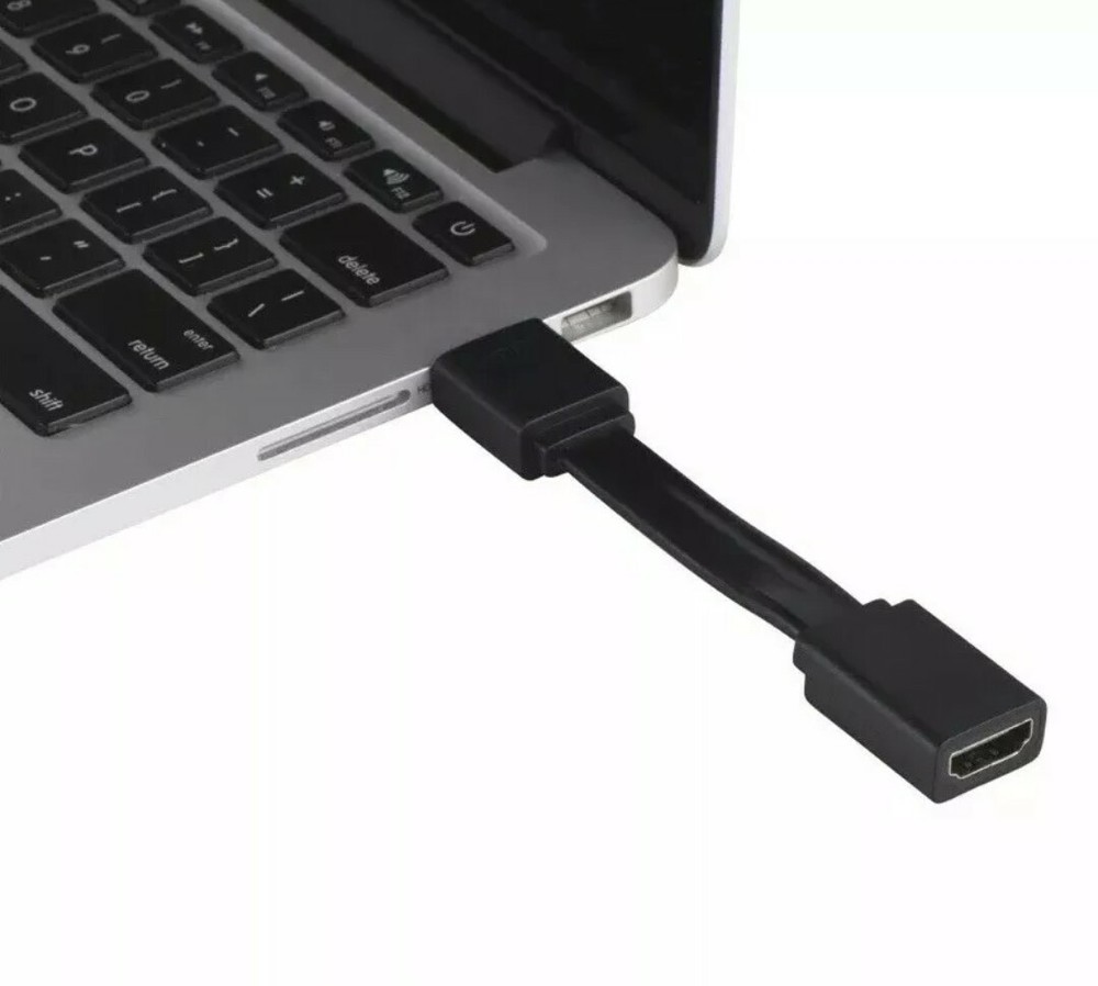 HDMI Extension Adapter Connects two HDMI Cables Together to Extend it