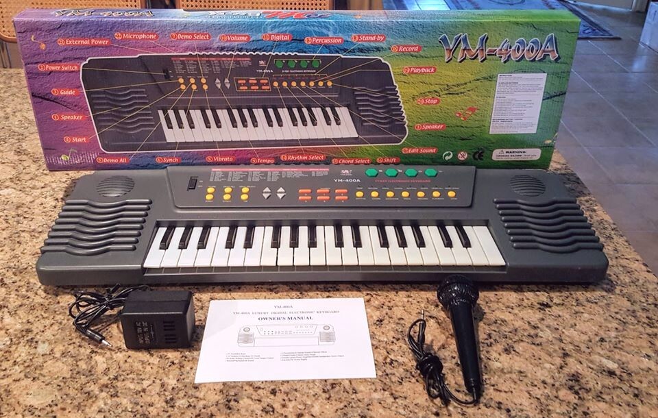YM-400A LUXURY DIGITAL ELECTRONIC KEYBOARD