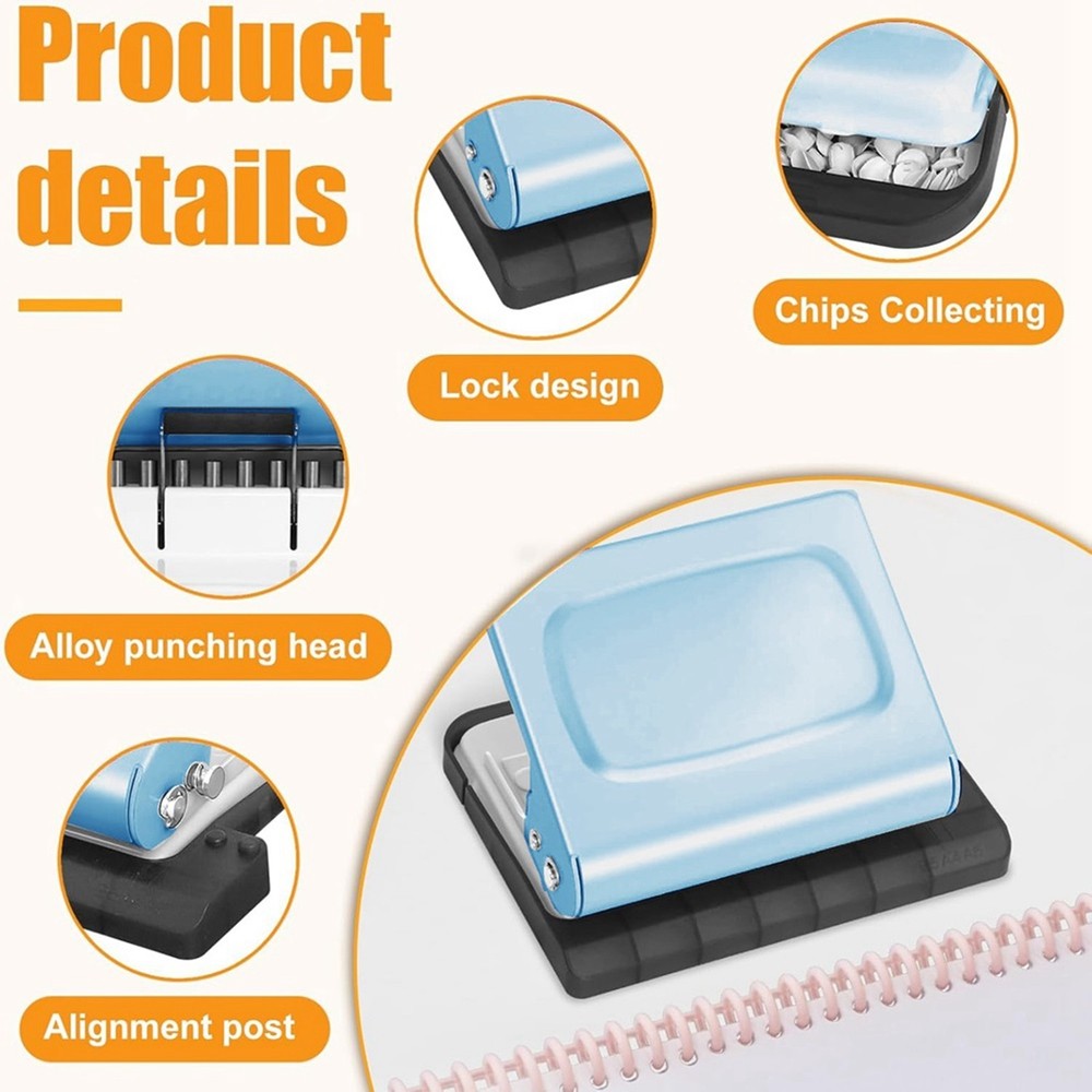 10 Hole Punch Binding Machine Binding Machine Binding Machine for Planners O3L1