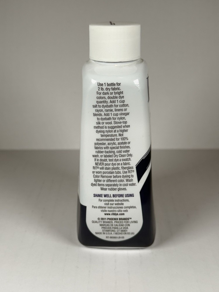 RIT Denim Blue 369 All Purpose Dye 236ml