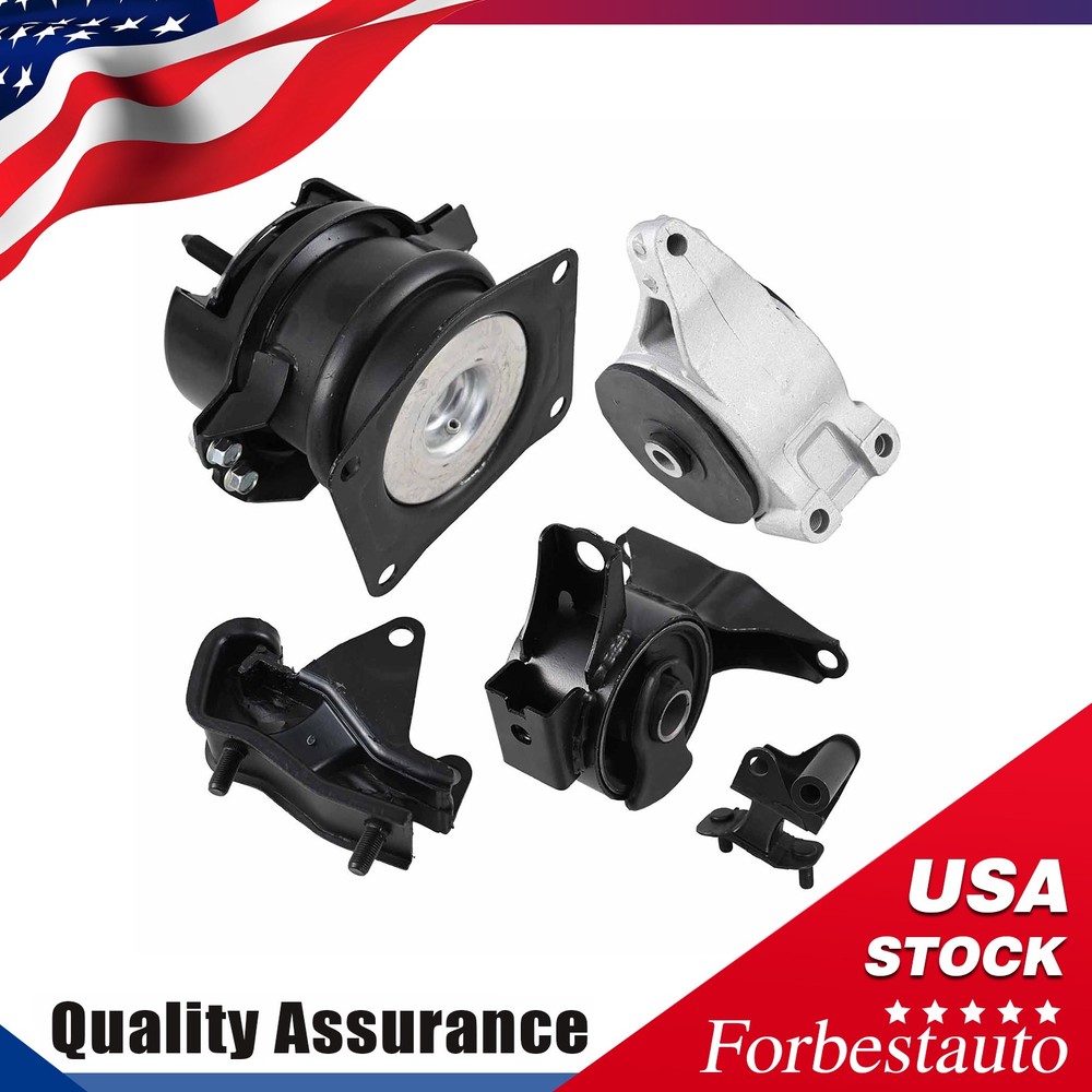 5PCS Engine Mount & Automatic Trans Mounts For Honda Ridgeline 2006 2007 2008