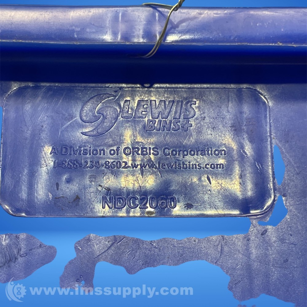 LewisBins+ NDC2060 Blue Storage Bin USIP