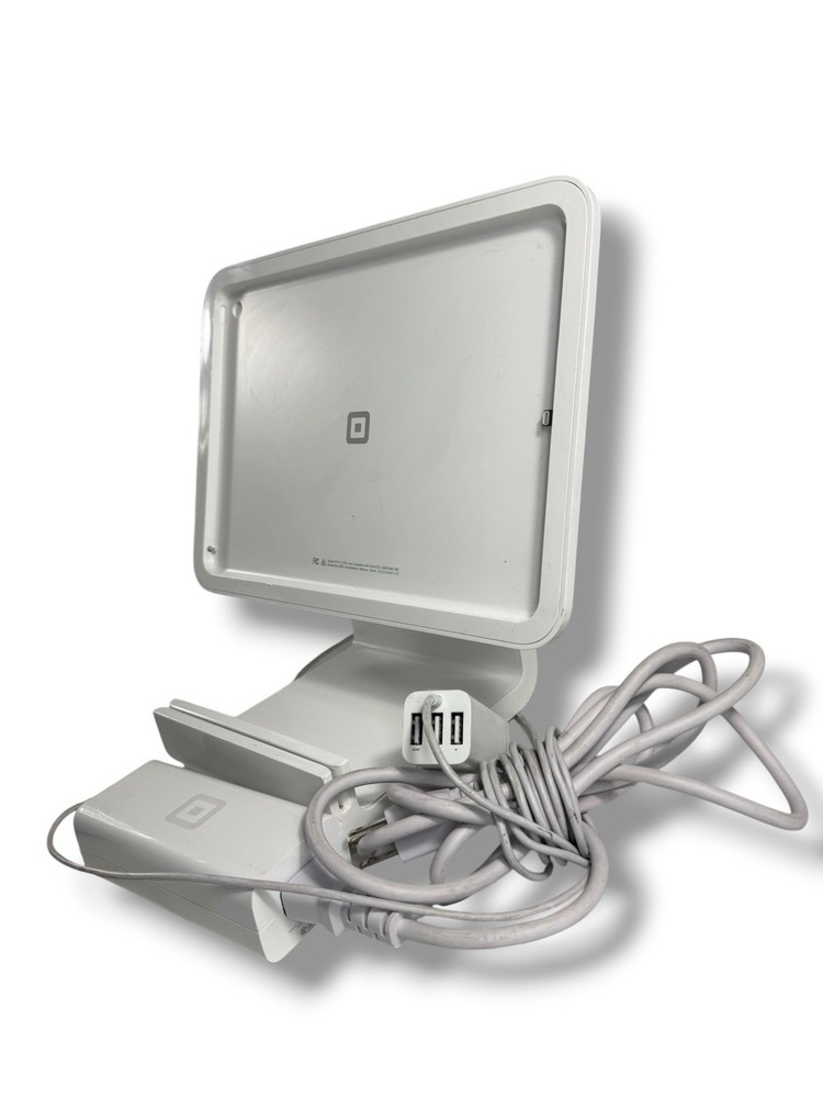 Square Stand S089 POS System w/ Contactless Chip Reader, Hub & Power