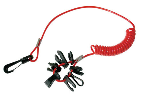 BKS-6 Boat Kill Switch Keys With Lanyard
