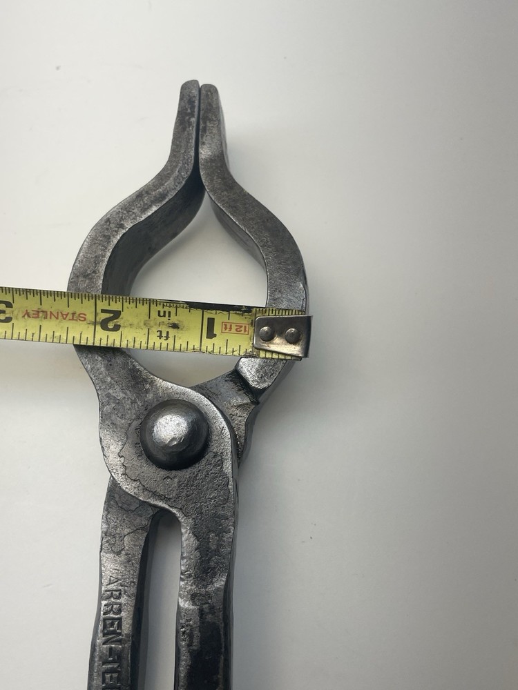 Vintage Blacksmith Tongs 18”