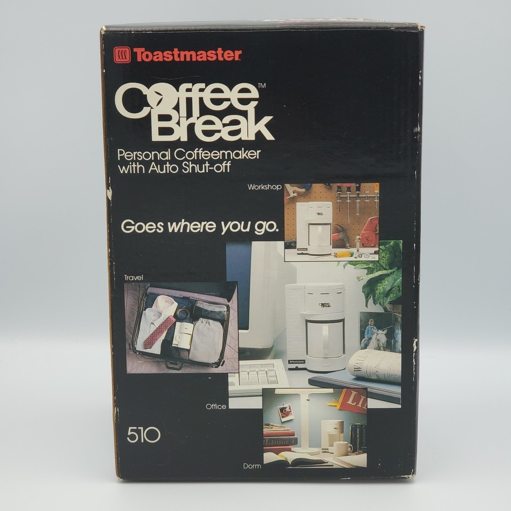 Toastmaster Coffee Break 510 Compact Personal Coffee Maker ~ New Sealed