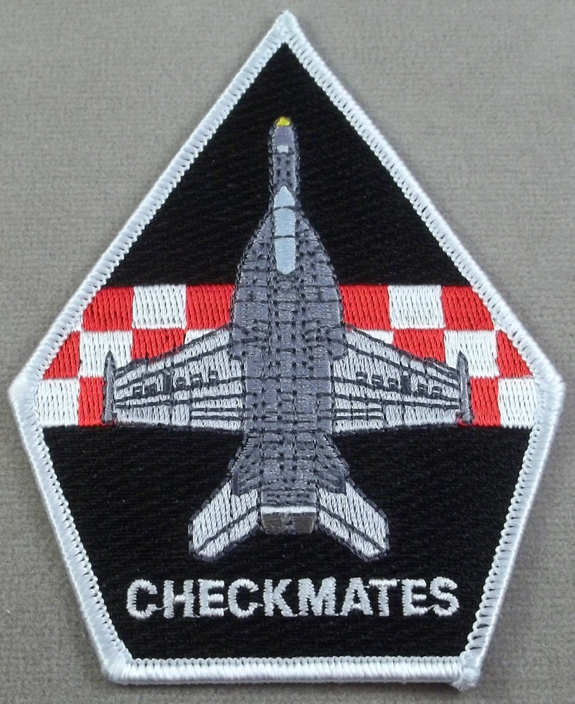 US Navy Patch Strike Fighter Squadron 211 / VFA-211 " Checkmates "