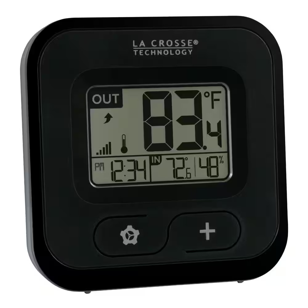 Wireless Compact Digital Thermometer with Humidity