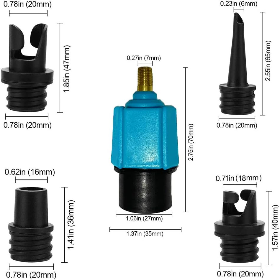 Inflatable SUP Pump Adaptor Compressor Paddle Board Pump Adapter, Multifunction