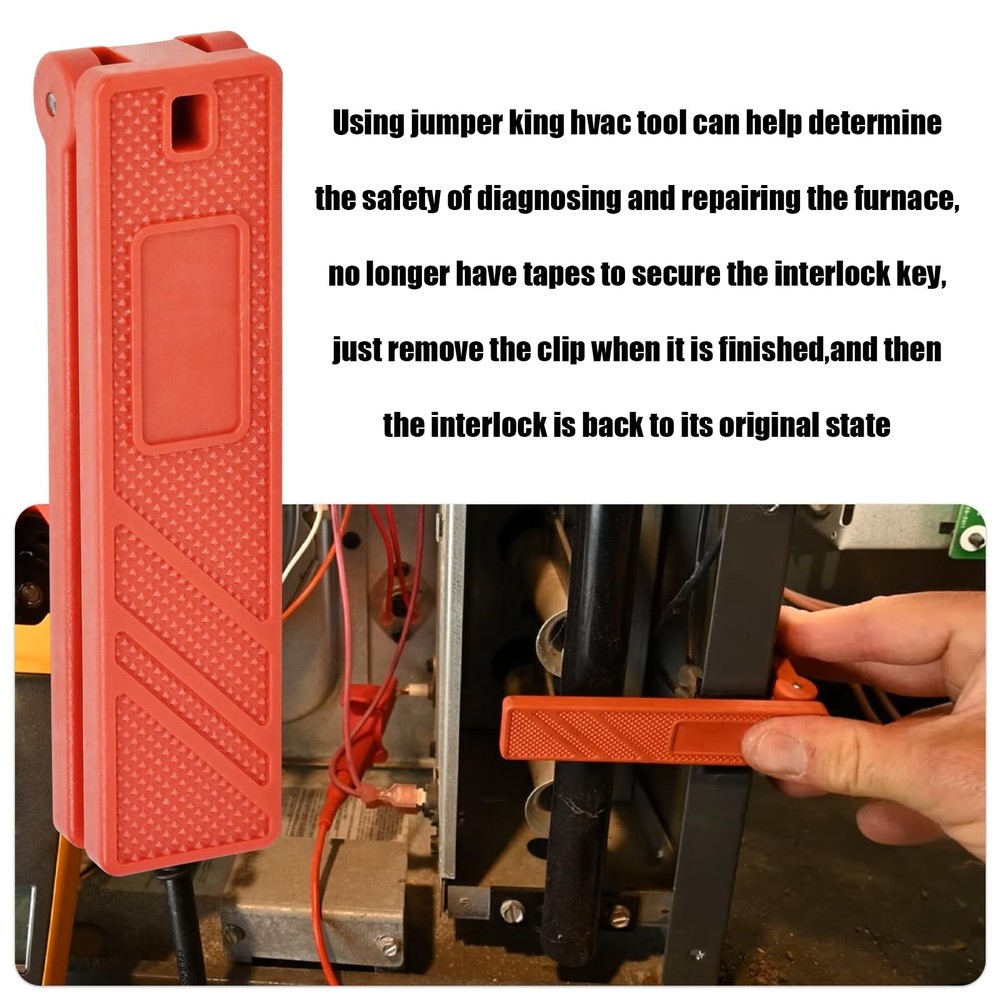 FPRO100 Furnace Pro Switch Clip Engages Interlock Switch HVAC Controls