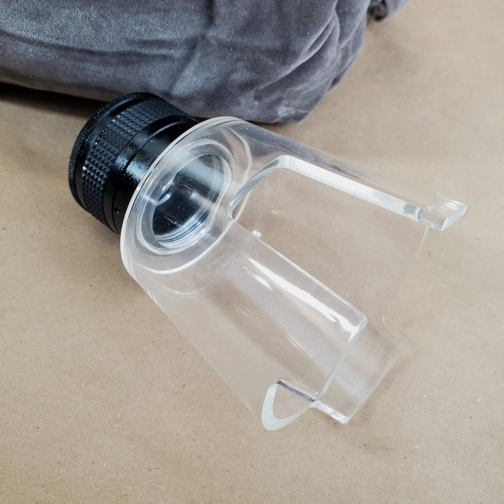 Macroscope 25 Optical Monocular Rangefinder w Case & Instructions