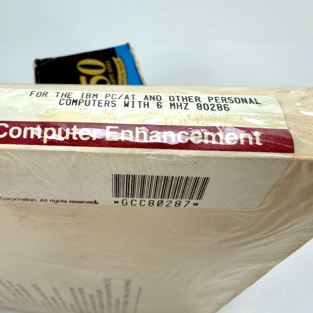 Intel Math Coprocessor Personal Computer Enhancement PCNC80287 For IBM PC