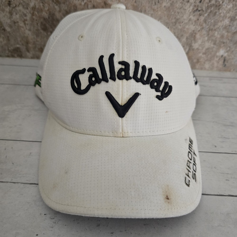 Callaway Golf Chrome Soft Apex Odyssey White Strapback Adjustable Hat