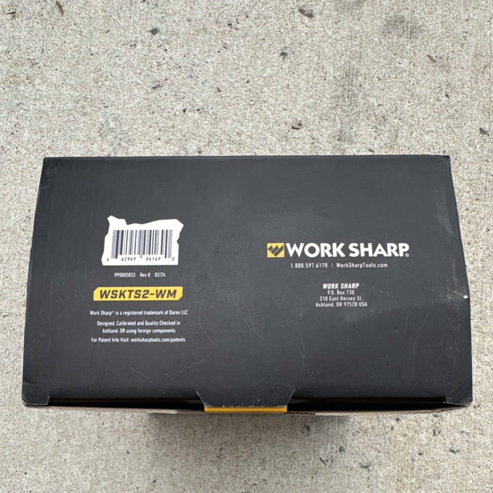 Work Sharp WSKTS2-WM Knife & Tool Sharpener, 12x1/2 in Belt, Grinding