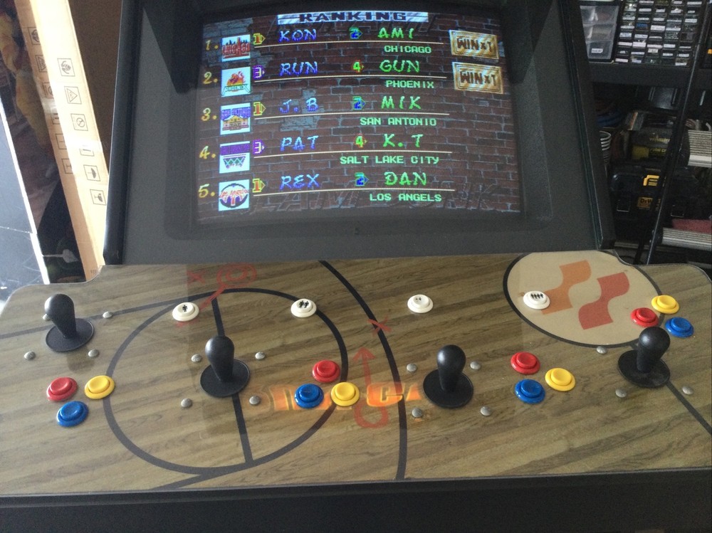 RUN and GUN ARCADE MACHINE by KONAMI 1993 (Excellent Condition)